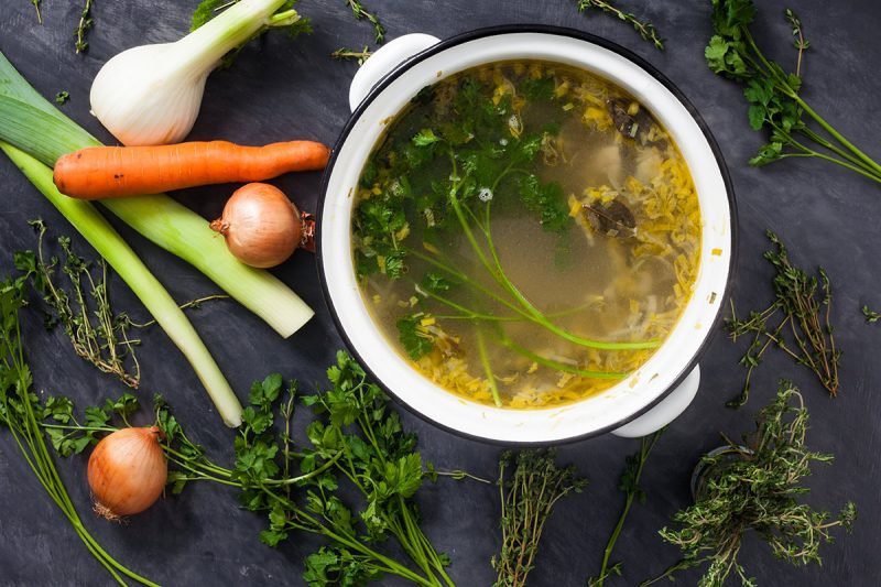 Basisrecept voor groentebouillon Oermoes